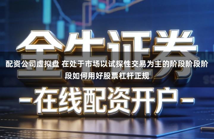 配资公司虚拟盘 在处于市场以试探性交易为主的阶段阶段阶段如何用好股票杠杆正规
